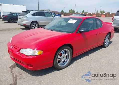 2005 Chevrolet Monte Carlo Ls из США, поврежденный, VIN 2G1WW12E159218865